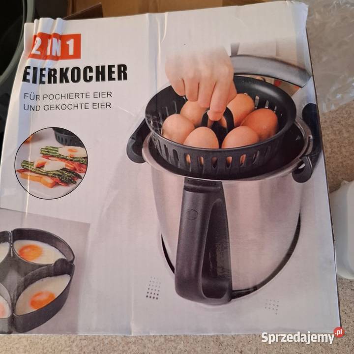 Koszyczek do gotowania jajek 2w1 Termomix NOWY Akcesoria kuchenne Sieradz