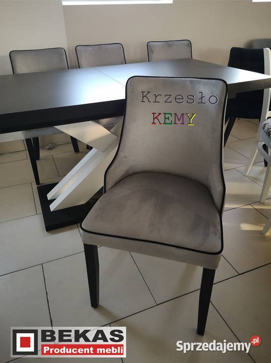 Stylowe Krzesło KEMY Tapicerowane StyL LOFT Białystok