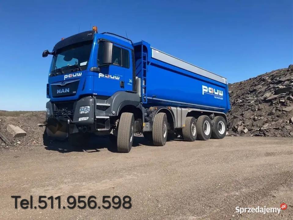 Wywrotka 10x8 Man TGS mazowieckie Warszawa