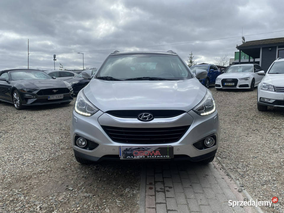 Hyundai ix35 16GDI ledy skóry kamera Navi elektrochrom. lusterka boczne pomorskie Gdańsk