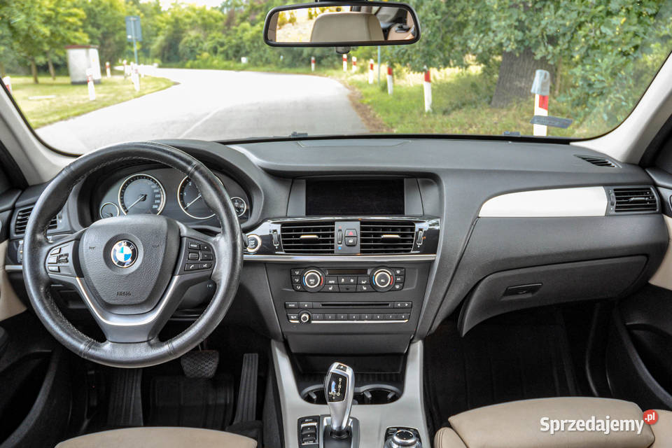 BMW X3 Skóry Automat xDrive Salon 2014 r 163 1995cm3 sprzedam