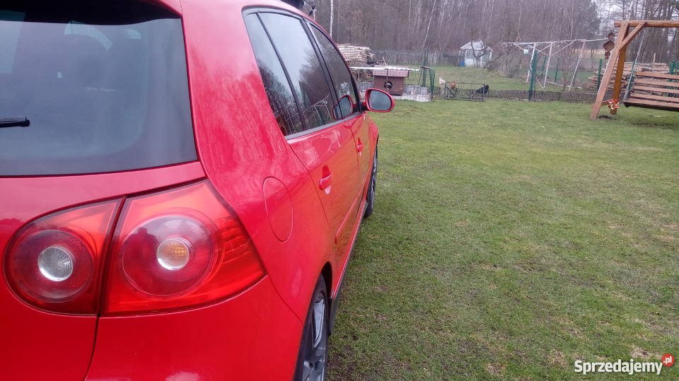Golf v 5 gti 200 uszkodzony możliwa zamiana Sędziszów Małopolski sprzedam
