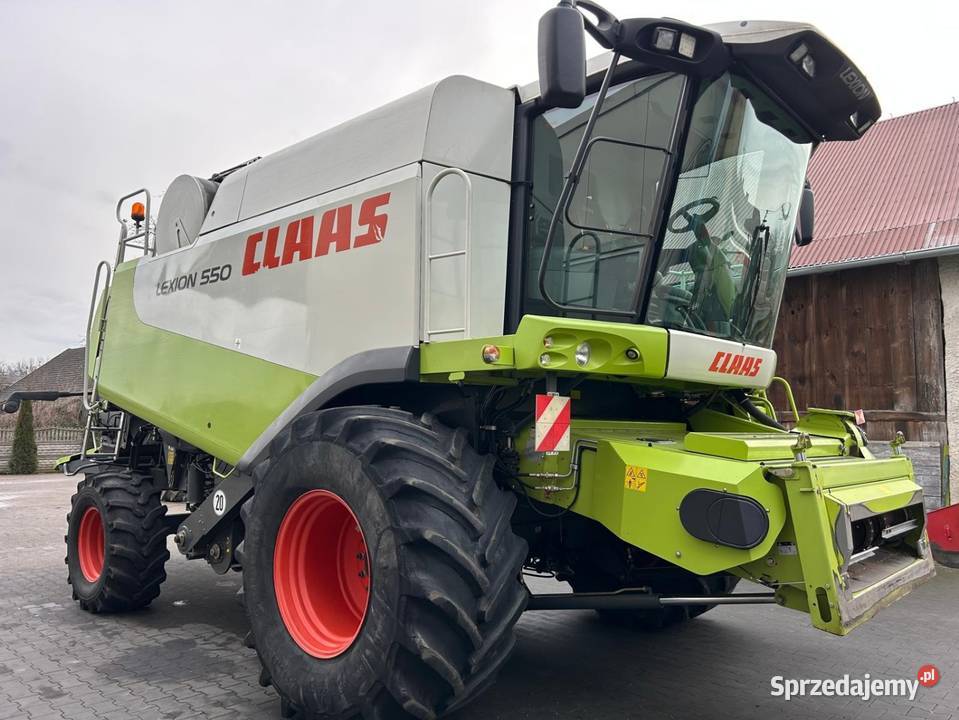 Claas Lexion 550 nieuszkodzony Piechocice