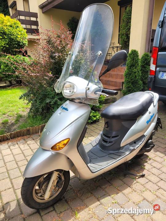 SYM MEGALO 125 07r katB prawa jazdy italmotopila skuter Piła sprzedam