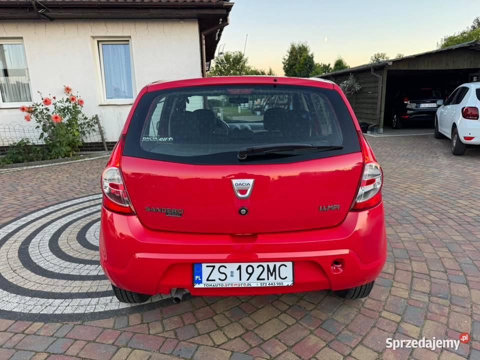 Dacia Sandero I 14 BEZWYPADKOWY BEZ KOROZJI Samochody osobowe zachodniopomorskie Szczecin