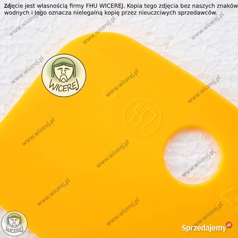 Skrobak plastikowy do czyszczenia uli miodarek i