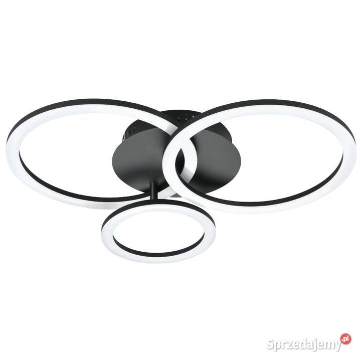 EGLO PARANDAYZ CEILING LAMP WCIRCLES BLACK