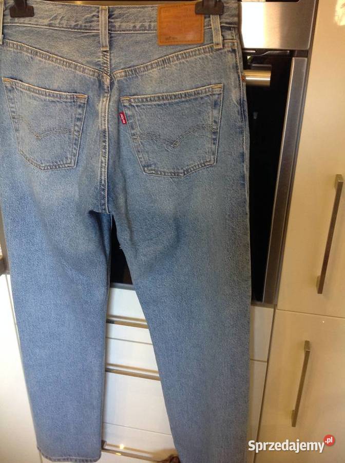 Spodnie Jeans Damskie Levis 501 27 SM Nowe Spodnie Nowa Sól