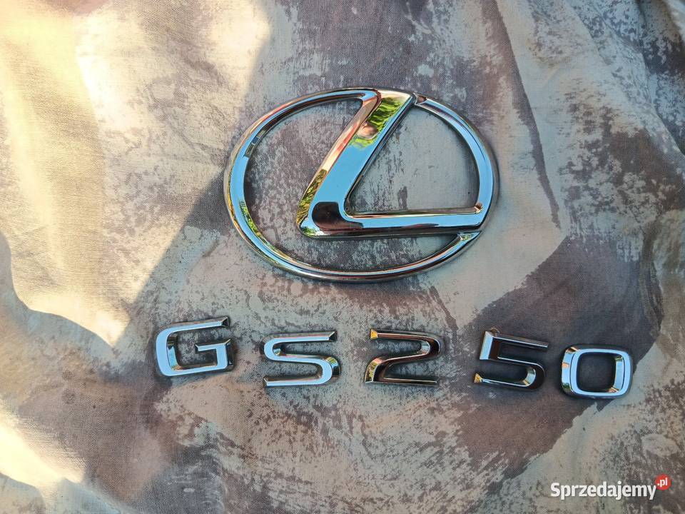 Znaczek emblemat typnej klapy Lexus GS IV GS250 Katowice
