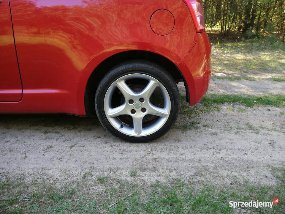 Suzuki Swift 13 Benzyna Klimatronik Alu z światła przeciwmgielne Kłobuck sprzedam