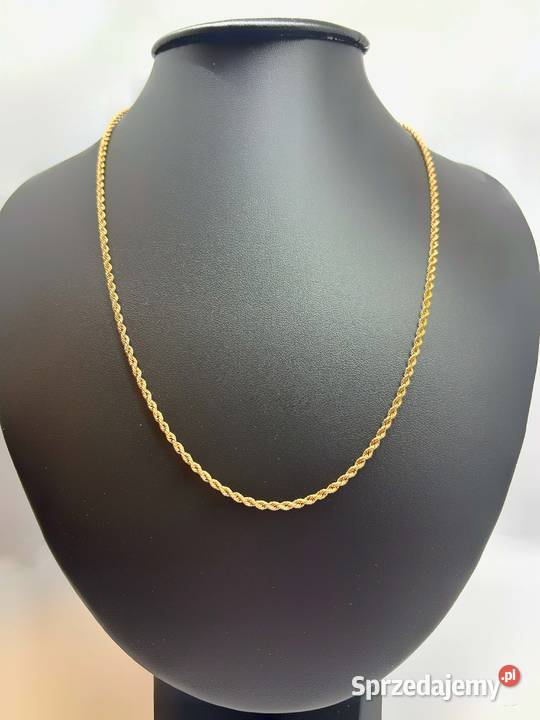 Złoty łańcuszek pr 585 188g Długość 49 Elbląg