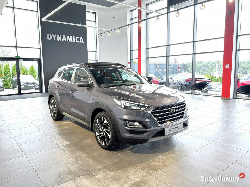Hyundai Tucson Style 16TGDI 177 DCT 4WD 2019 r system Start-Stop Myślenice