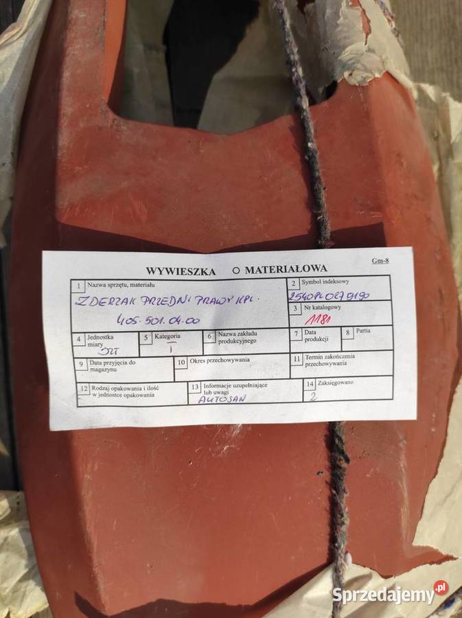 Zderzaki przednie do Autosana komplet nowe ciężarowe Ostrowiec Świętokrzyski