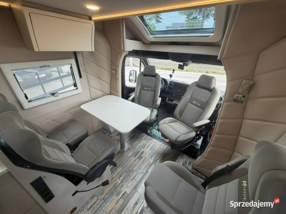 samochody kempingowe Mercedes Hype 760 PM Bogato Janki
