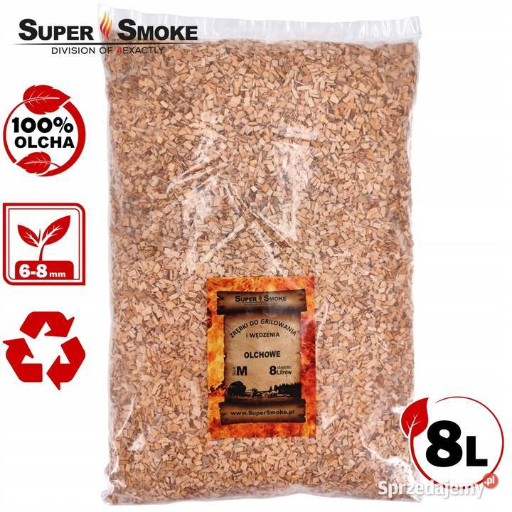 Zrębki Wędzarnicze Super Smoke OLCHA KL08 68mm podlaskie Białystok