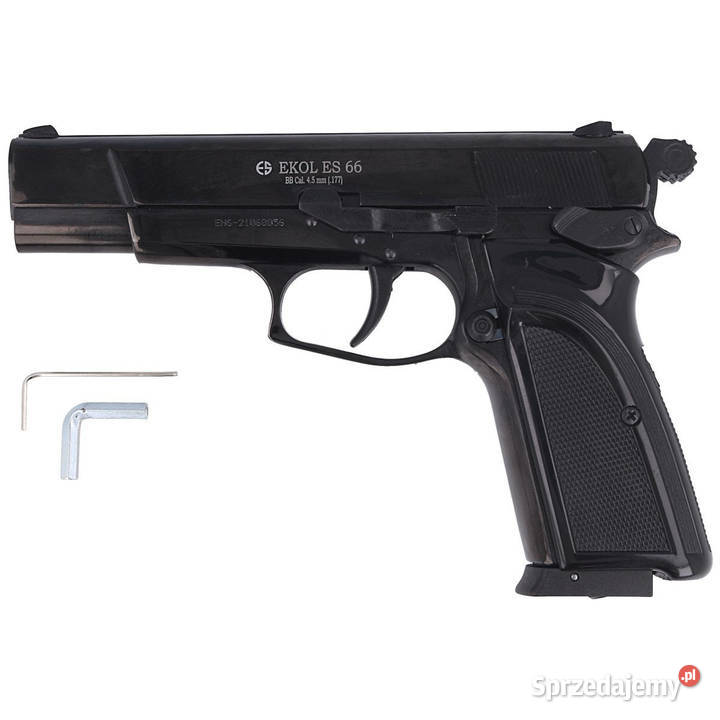 Pistolet wiatrówka Voltran Ekol ES 66 Black 45 Warszawa