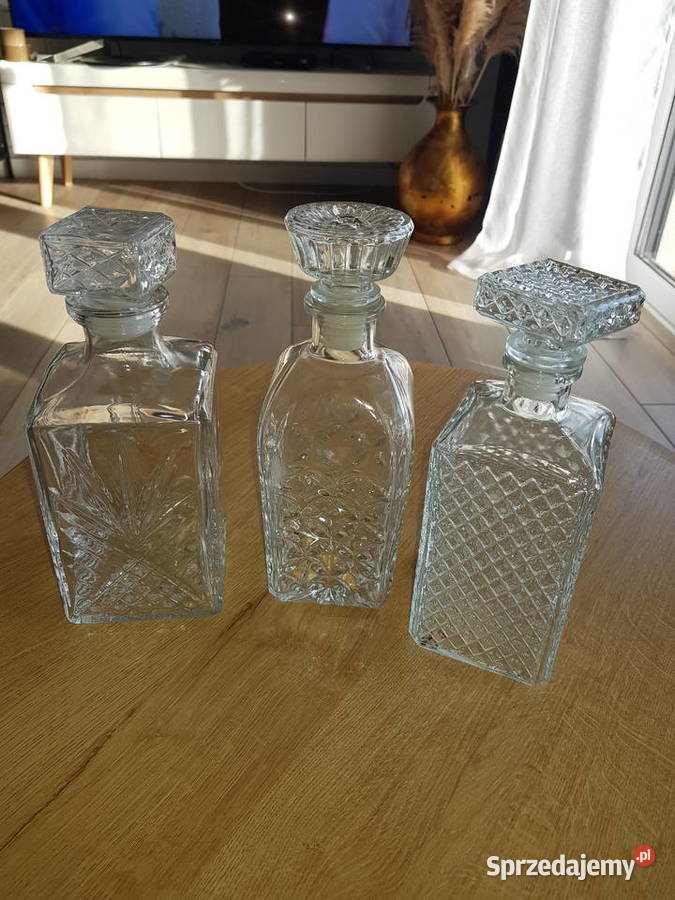 Karafki szkło włoskie Wola Podłężna