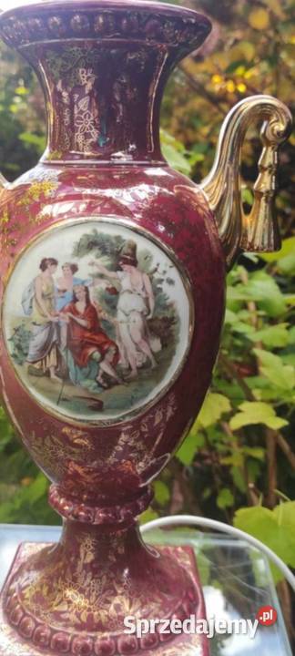 Lampa Empire Ware England z 2 uchwytami
scenką w Pabianice