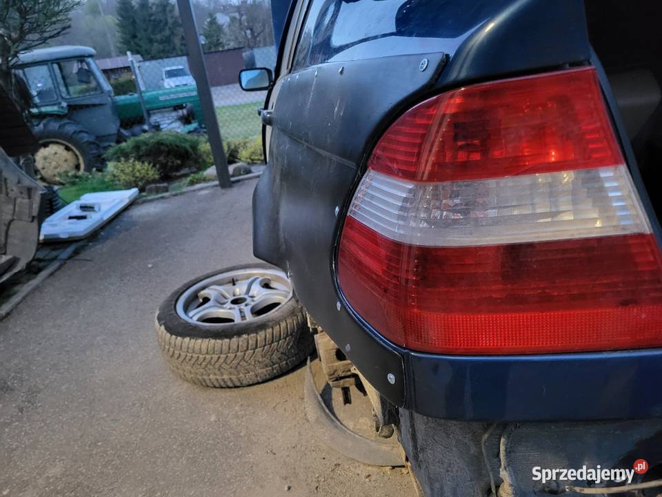 BMW E46 Sedan poszerzenia Body Kit tył Błotniki podkarpackie Sanok sprzedam