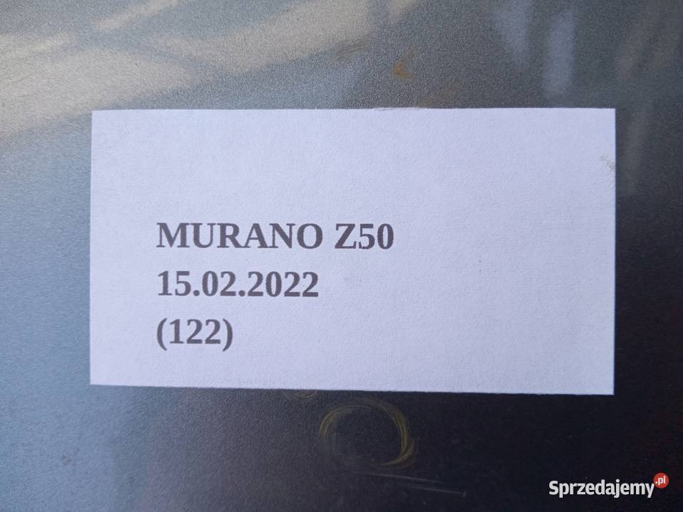 KLAPKA WLEWU PALIWA NISSAN MURANO Z50 4 osobowe Nowy Tomyśl