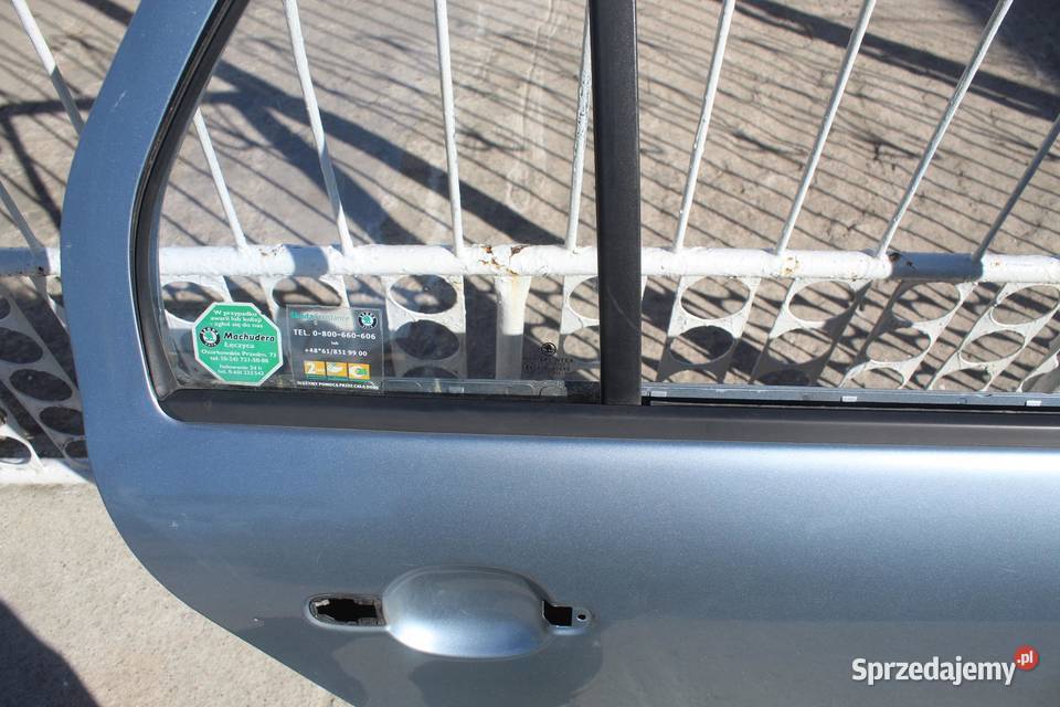 DRZWI PRAWY TYŁ LF7U SKODA FABIA I HB