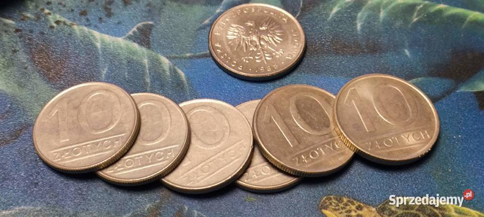 Monety PRL 10 19841988 Antyki, Sztuka, Kolekcje Gliwice