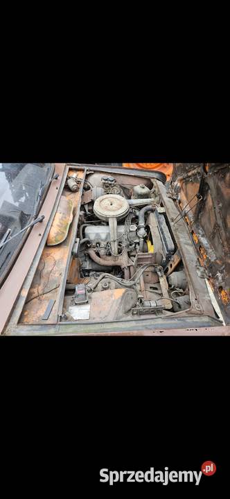 Duży Fiat 125p pali sprawne hamulce 100000km Police