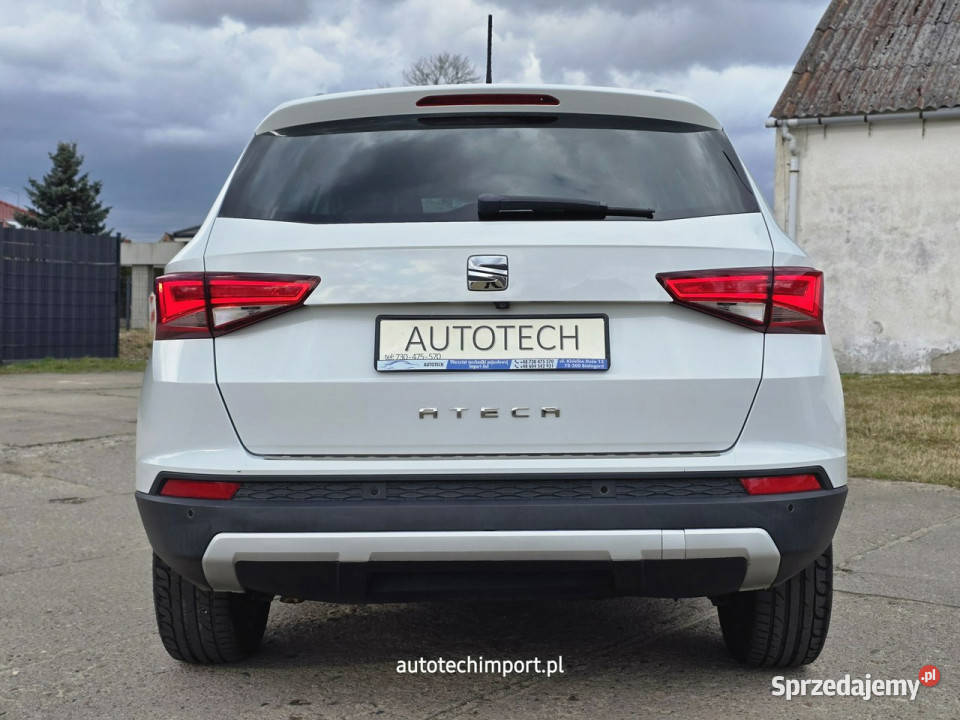 Seat Ateca slicznyzadbanyLedkamera czujnik parkowania Białogard