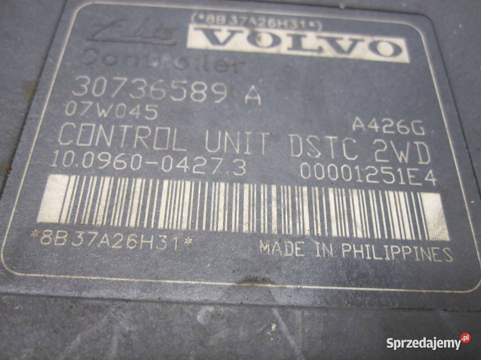 VOLVO C30 RDESIGN 07r pompa ABS 3137629 osobowe