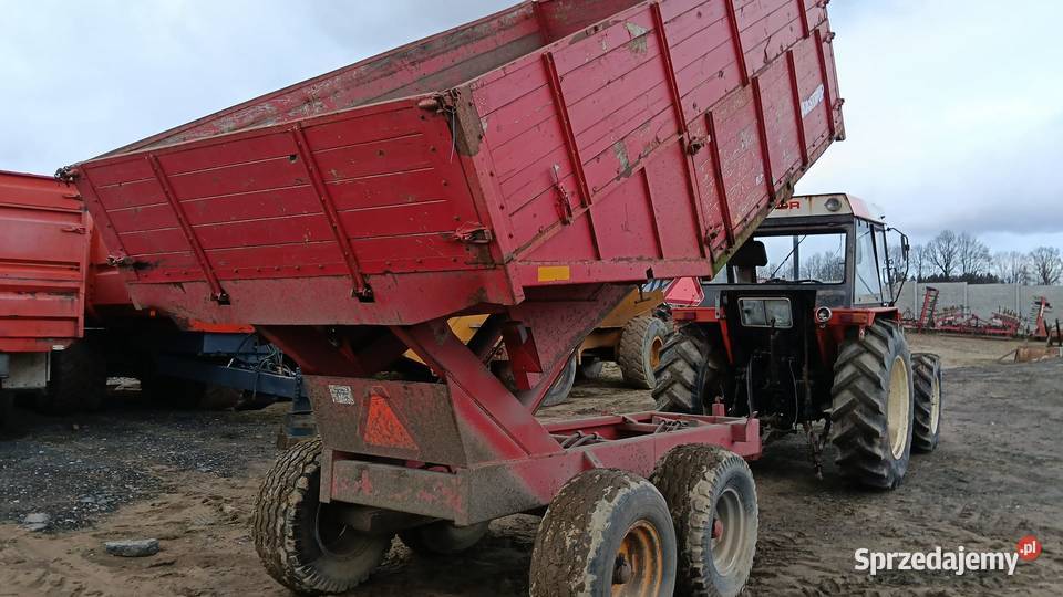 Przyczepa tandem baastrup 7 ton pomorskie Nowa Karczma sprzedam