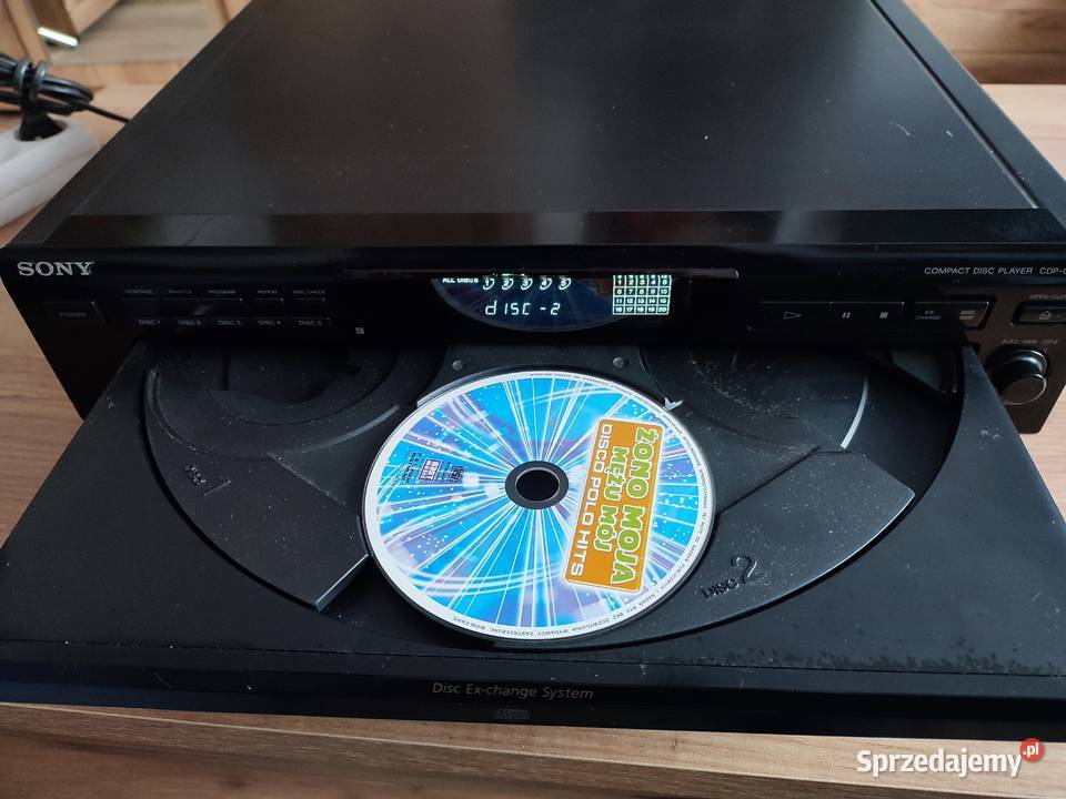 odtwarzacz cd SONY CDP315 pilot