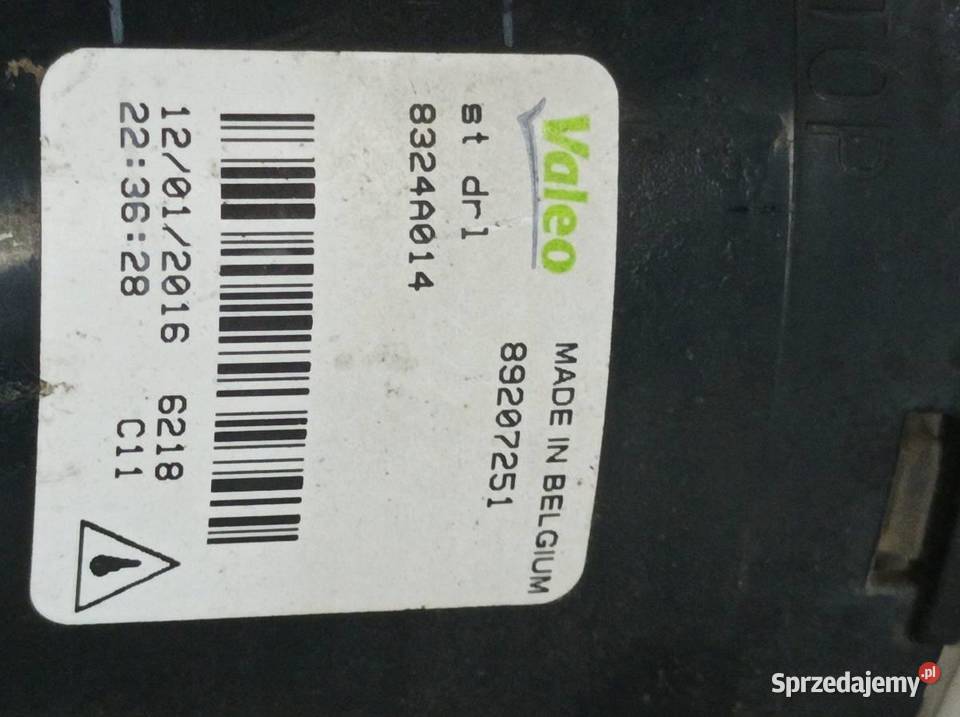 HALOGEN PRZÓD KOMPLET LEWY PRAWY LIFT 89207251 świętokrzyskie