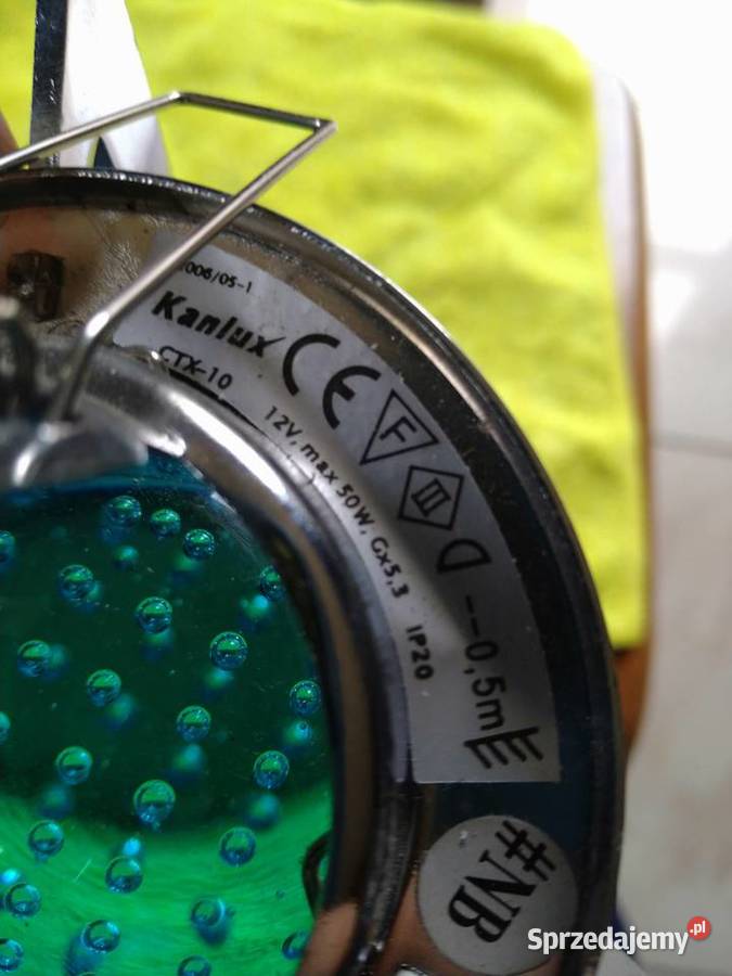 Oprawka chromowa z kulą do oświetlenia LED Tychy sprzedam