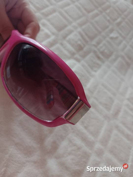 Różowe okulary przeciwsłoneczne z Madrytu Top Kraków