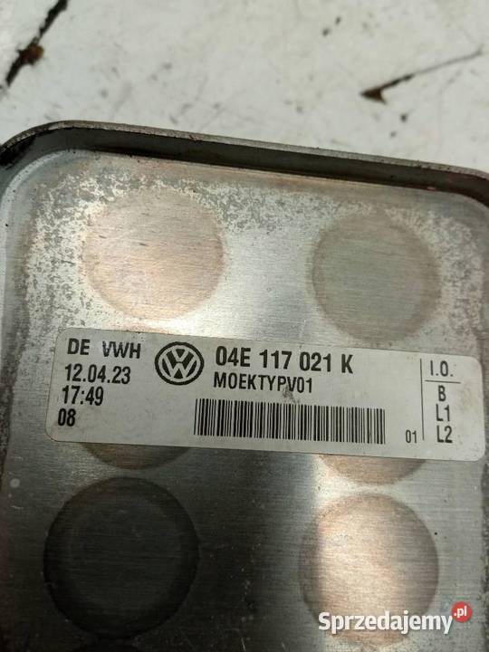 CHŁODNICA OLEJU 04E117021K 15 TSI TFSI Skoda sprzedam