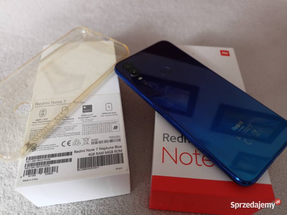 Sprzedam telefon Redmi Note 7 4GB RAM 64 ROM Redmi dolnośląskie