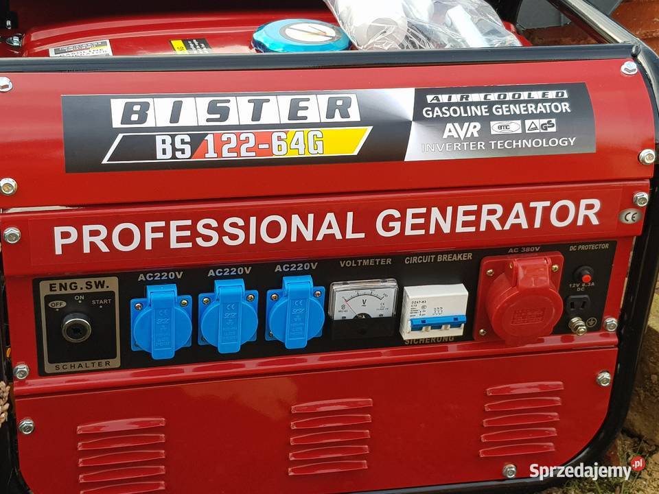 Generator prądu BISTER Agregaty prądotwórcze sprzedam