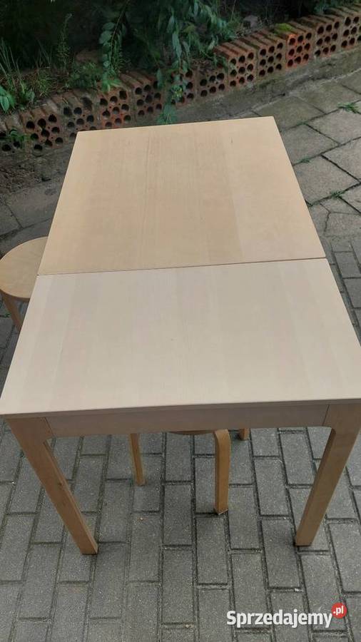 Stół Ikea Ekedalen plus taborety Ikea Frosta 80cm wielkopolskie Poznań