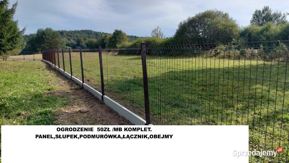 Kompletne ogrodzenie systemowe h150 z montażem Gorlice