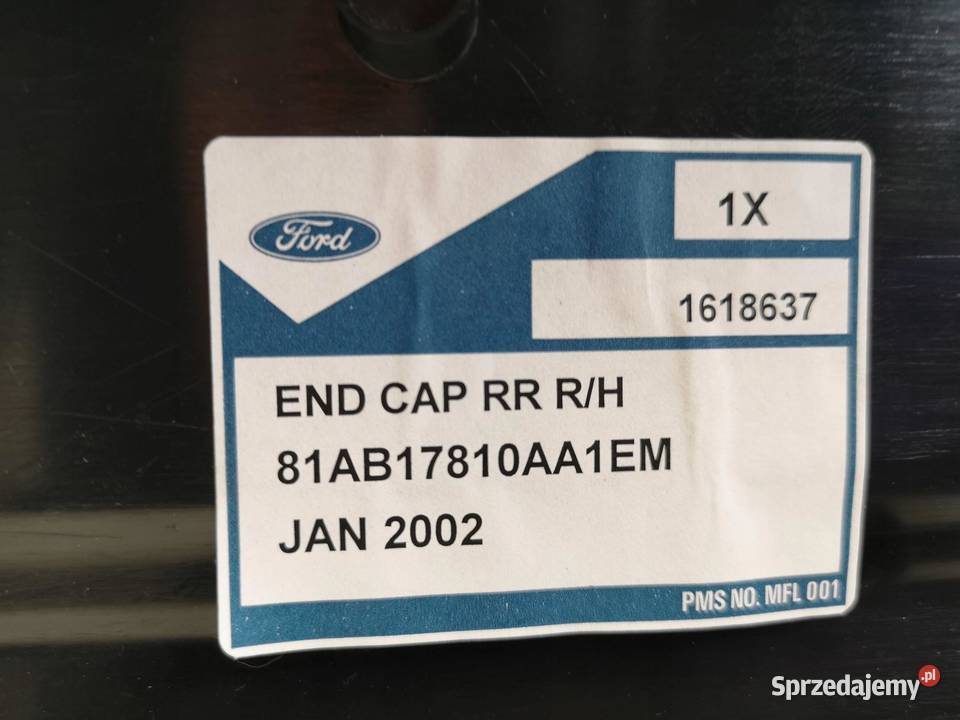 ZDERZAK NAROŻNIK PRAWY TYŁ FORD ESCORT 8186 ORI Motoryzacja lubelskie