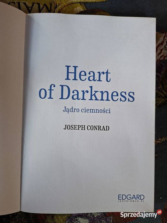 Heart of Darkness Jądro ciemności Joseph Conrad ISBN 9788365884879 Książki do nauki języka obcego Kraków sprzedam
