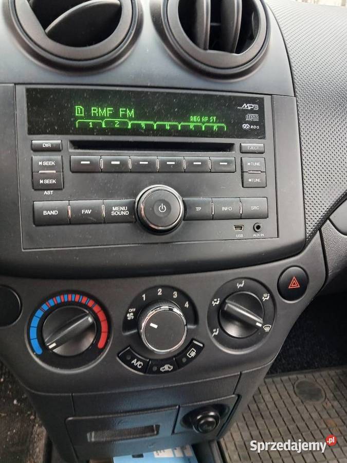 Chevrolet Aveo 12 85 2010 benzyna klimatyzacja dolnośląskie