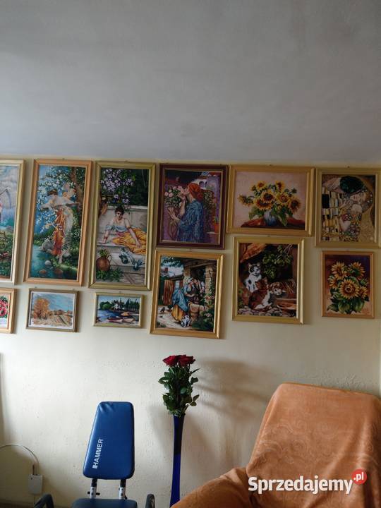 OBRAZ HAFTOWANY W RAMIE Częstochowa