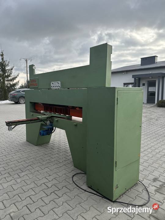 Gilotyna hydrauliczna MONGUZZI tro 2050 1272 Produkcja Produkcja Łabuńki Pierwsze sprzedam