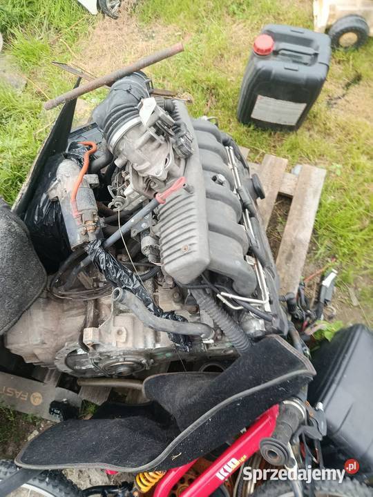 Silnik M52B20 części silnika z komputerem i