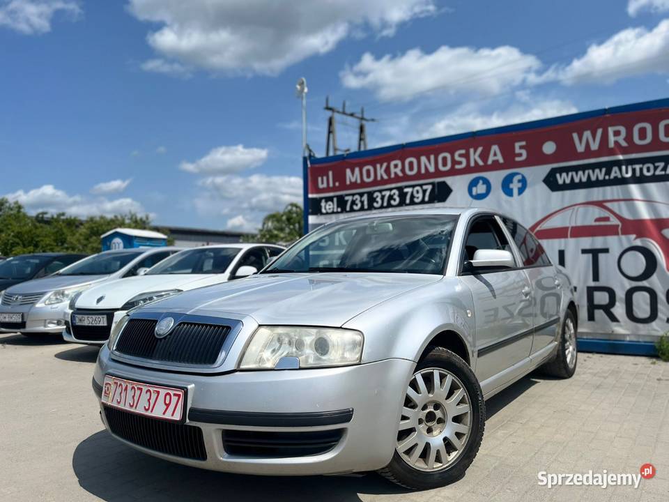 Skoda Superb 28 V6 Benzyna LPG Klimatyzacja Superb Samochody osobowe Wrocław