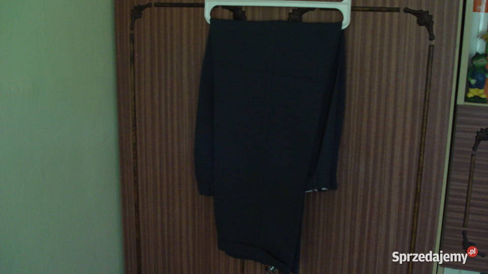 Spodnie męskie materiałowe letnie stan super Moda i Styl Łódź sprzedam