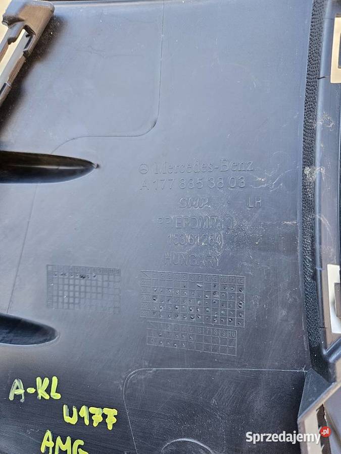 MERCEDES AKLASA W177 AMG KIEROWNICA POWIETRZA Kierownice powietrza Międzychód