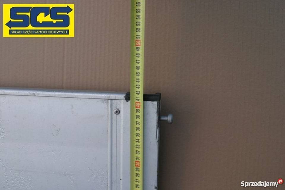 NACZEPA PLANDEKA KLAPA BOK BURTA ZABUDOWY 350x42 Bieleń