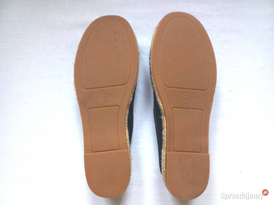 ESPADRYLE czarne Damskie r 375 Aldo stan Białystok